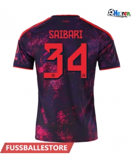 Günstige Bayern Munich Ismael Saibari #34 3rd trikot 2026-27 Kurzarm
